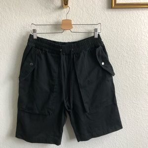 OAK NYC Cargo Drawstring Snap Pocket Streetwear Sh